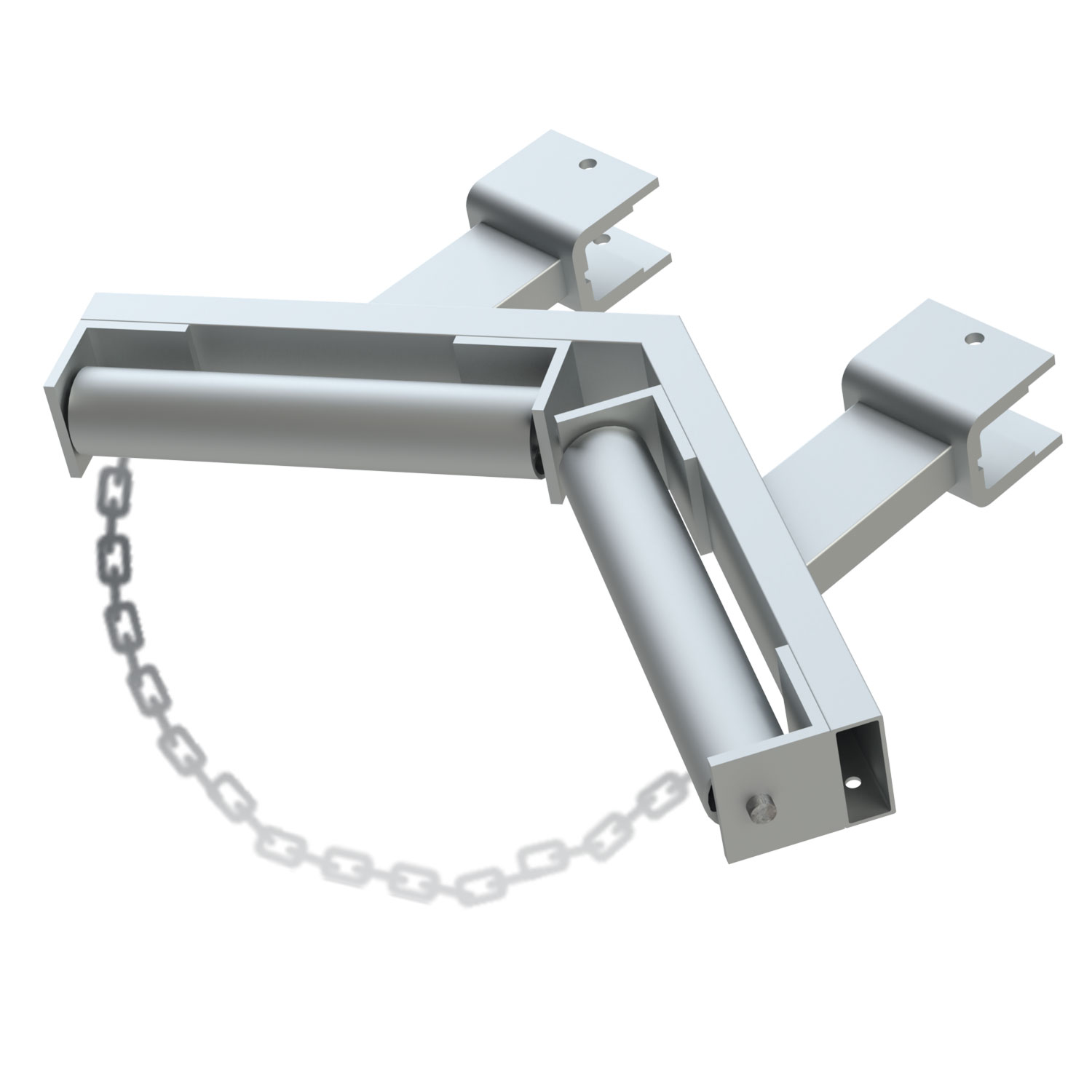 CODP8 | Soporte para árbol/poste con cadena de seguridad