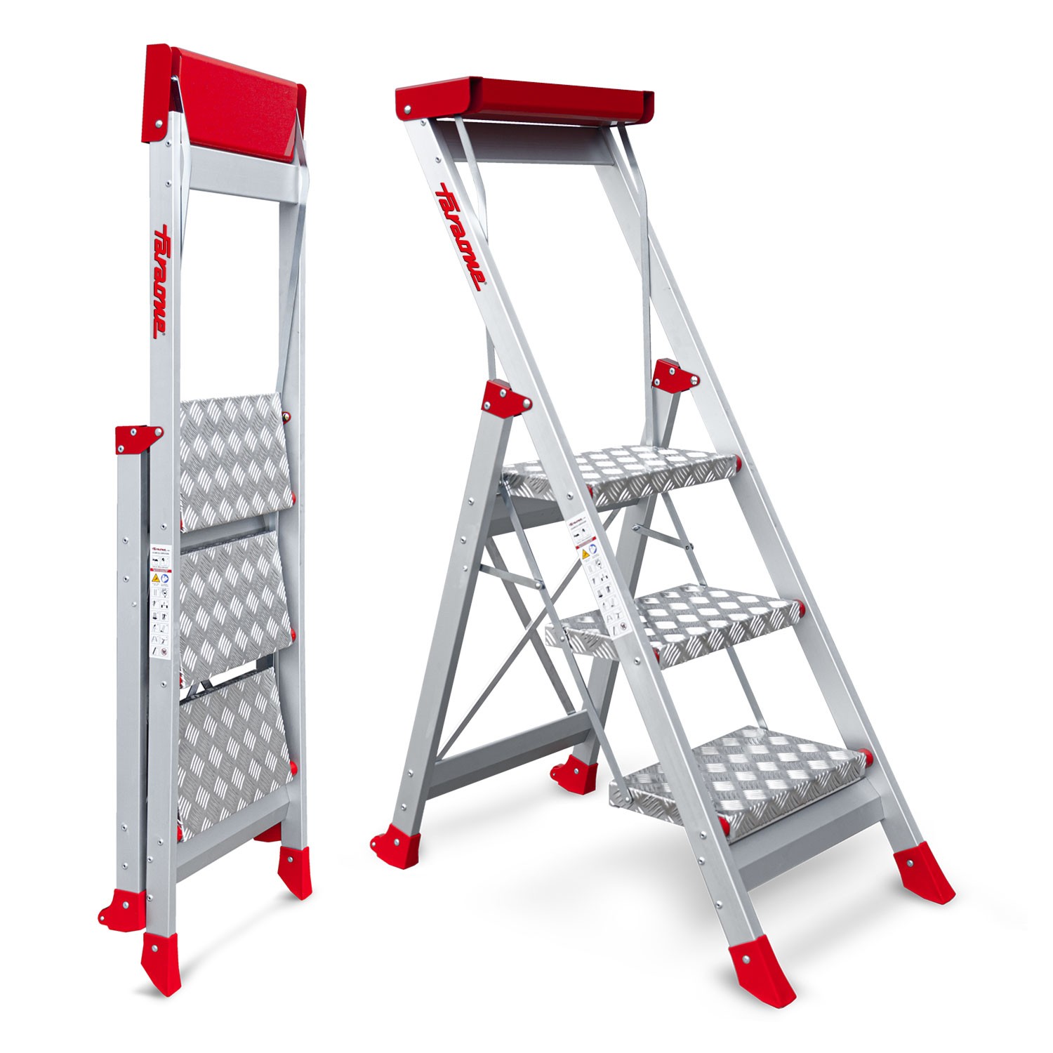 SGP | Taburete de alta seguridad en aluminio