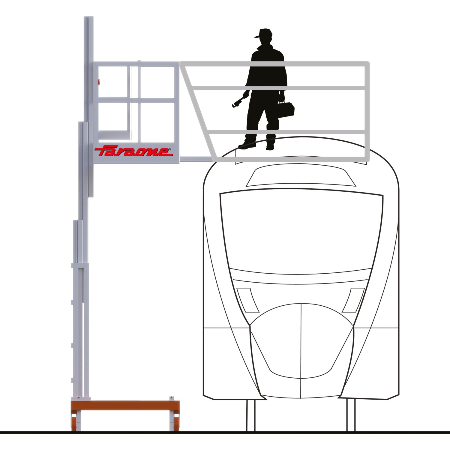 EM219 | Elevador de persona para Mantenimiento de Trenes