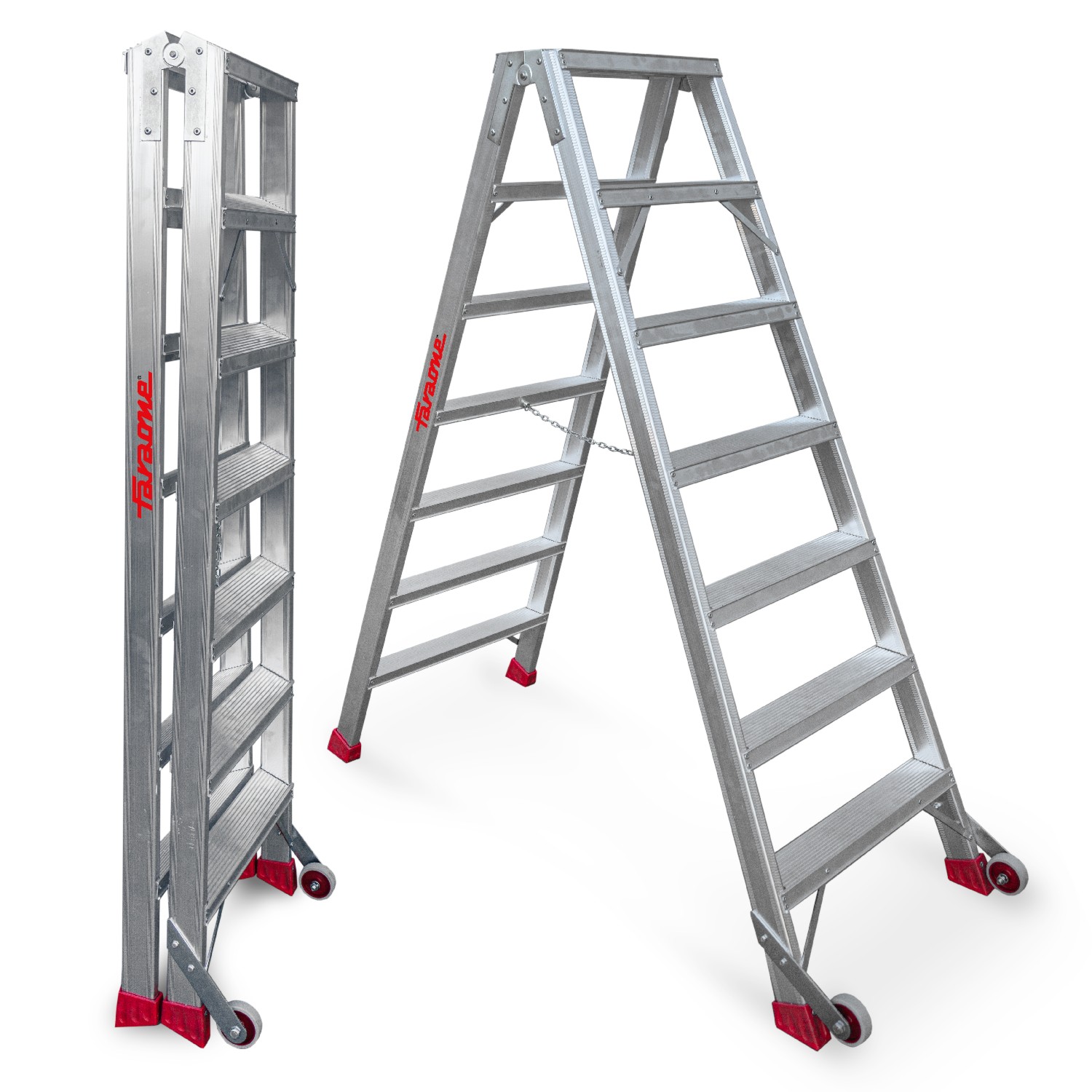 NDS | Escalera de tijera de doble subida