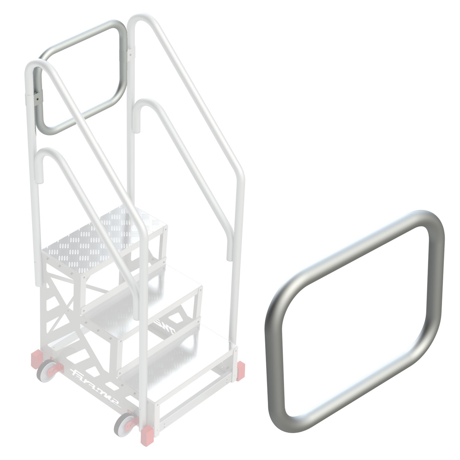 SGAS-BARF | Barandilla frontal para taburete SGAS