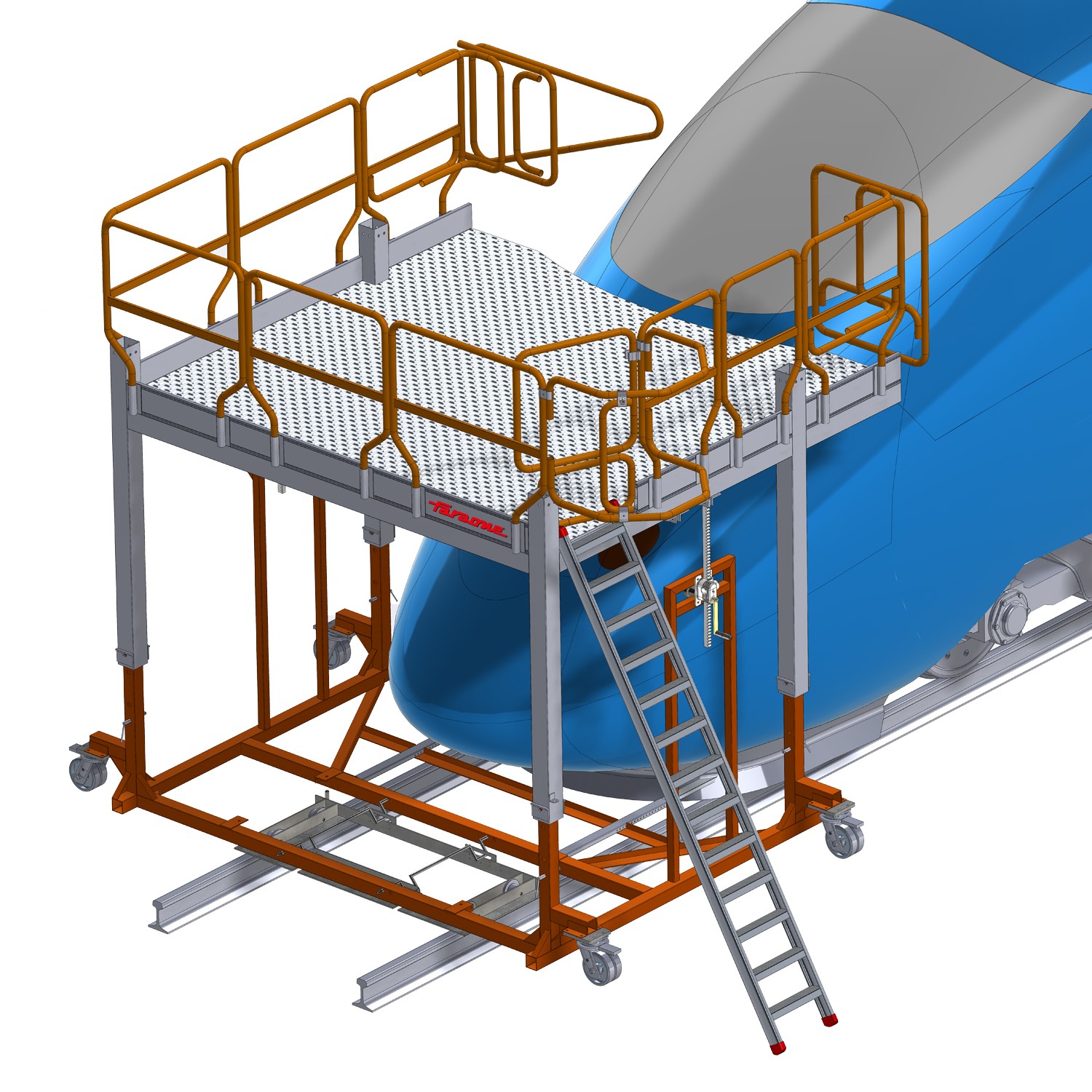EM208 | Plataforma a Medida para Mantenimiento de Trenes
