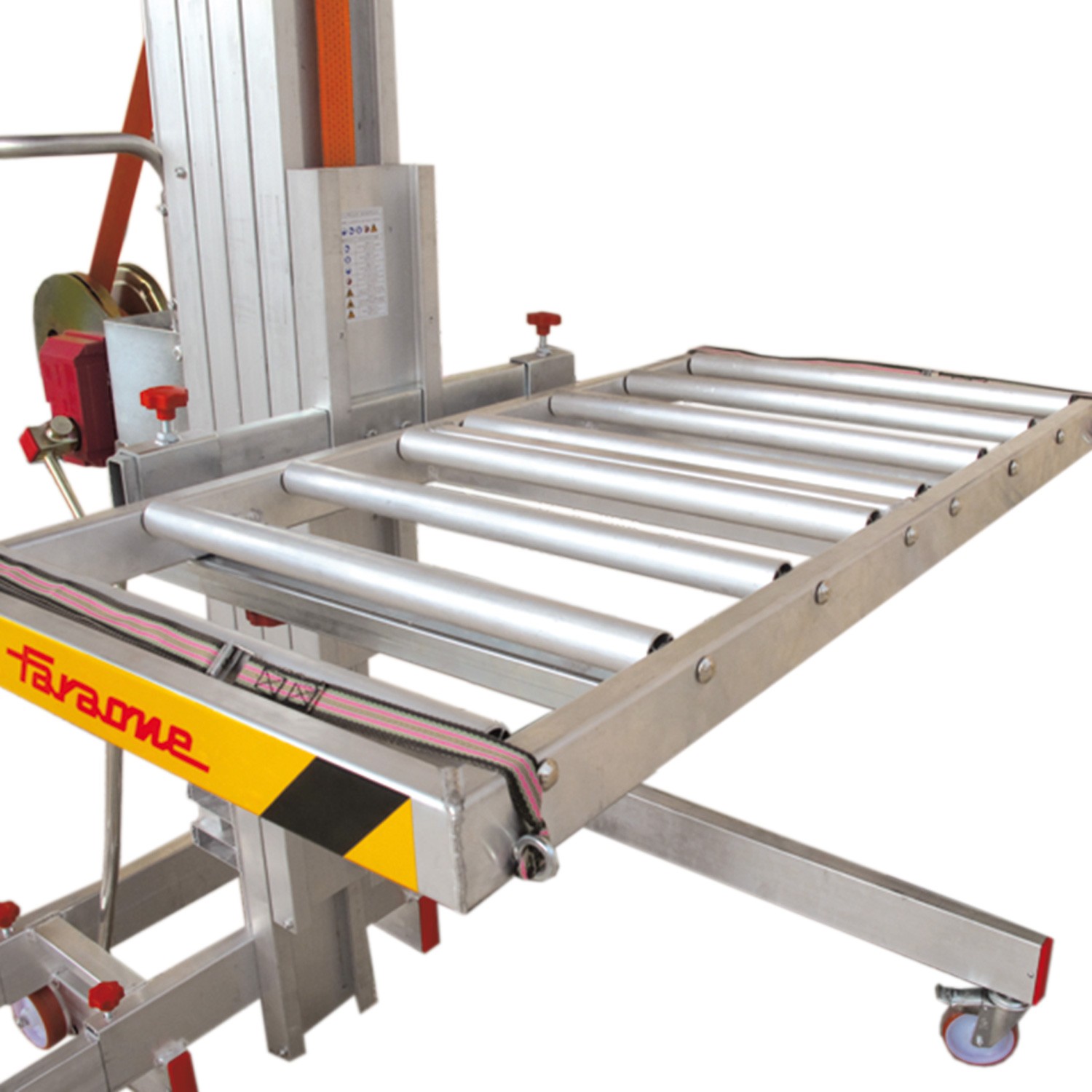 HW-09 | Plano de elevación con rodillos regulables de 140x60 cm.